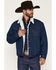 Image #1 - Wrangler Men's Sherpa Lined Denim Jacket, Denim, hi-res