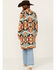 Image #4 - Shyanne Women's Southwestern Print Eyelash Cardigan , Caramel, hi-res