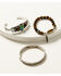 Image #1 - Shyanne Women's Juniper Sky Bracelet Set - 3 Piece , Silver, hi-res