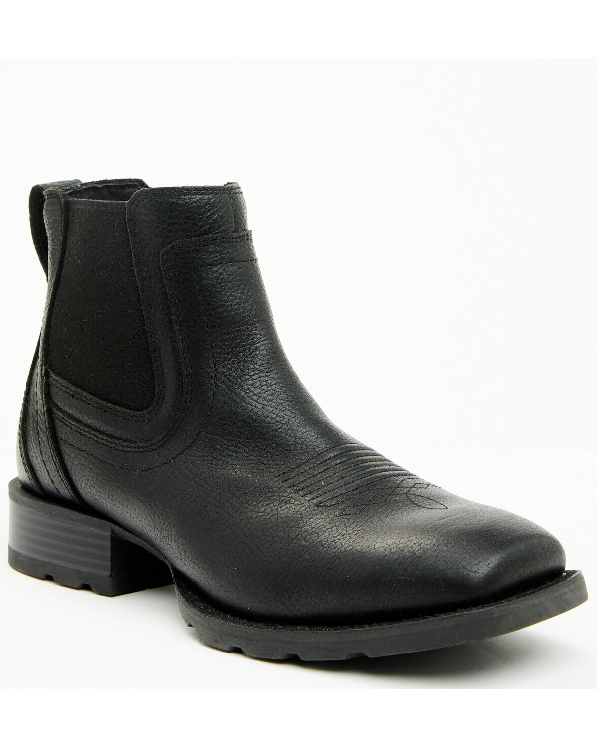 Cody James Men's Ranger Chelsea Boots - Broad Square Toe, Black, hi-res