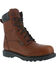 Image #1 - Iron Age Men's Hauler Waterproof 8" Work Boots - Composite Toe, Brown, hi-res