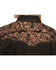 Image #2 - Scully Women's Floral Embroidered Long Sleeve Western Shirt, Black, hi-res