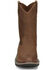 Image #4 - Justin Boys' Roper Western Boots - Round Toe, Brown, hi-res