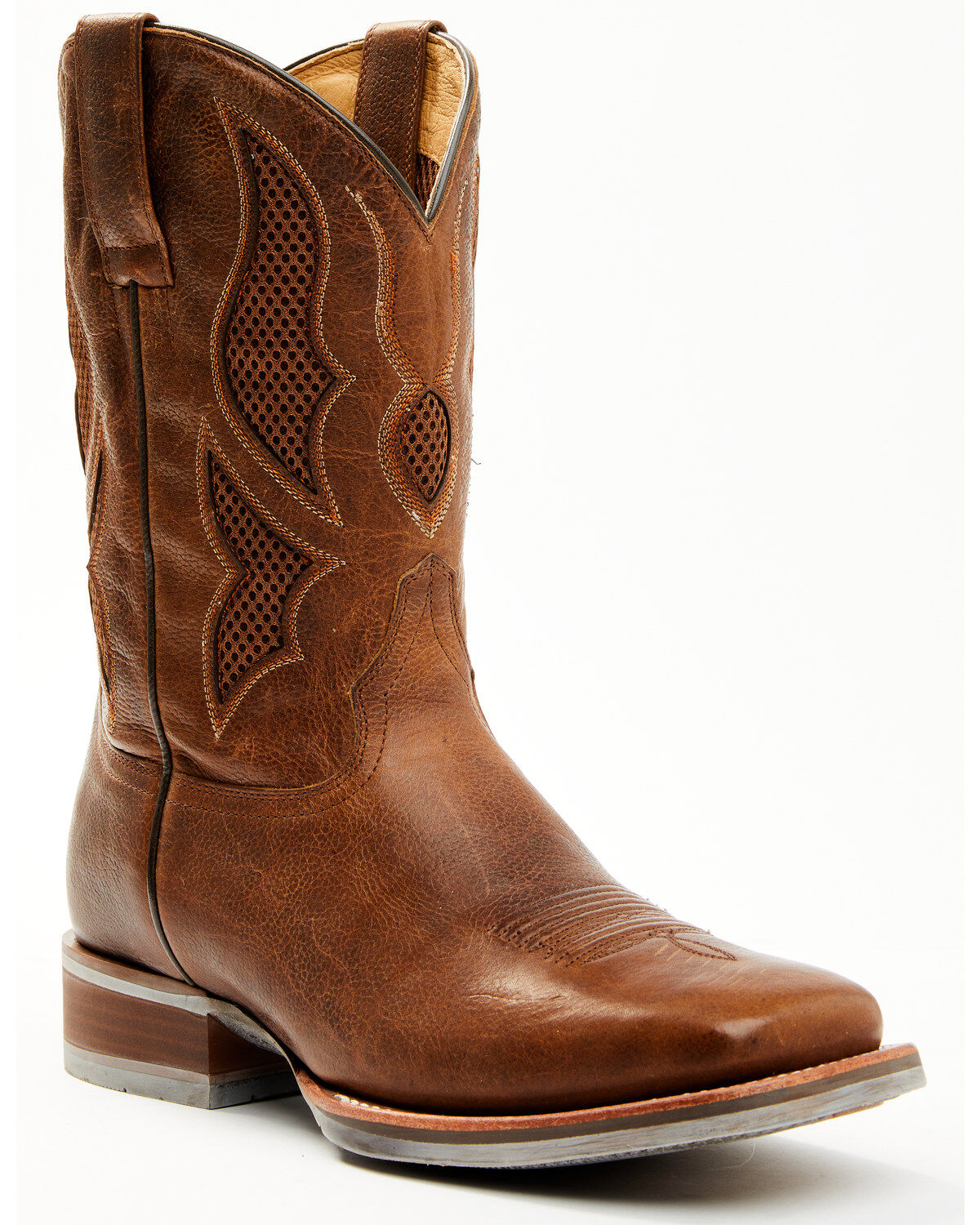Image #1 - Cody James Men's Xero Gravity Extreme Maximo Performance Leather Western Boots - Broad Square Toe, Lt Brown, hi-res