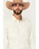 Image #2 - Cody James Men's Rustic Range Tonal Striped Long Sleeve Snap Western Shirt - Tall, Cream, hi-res