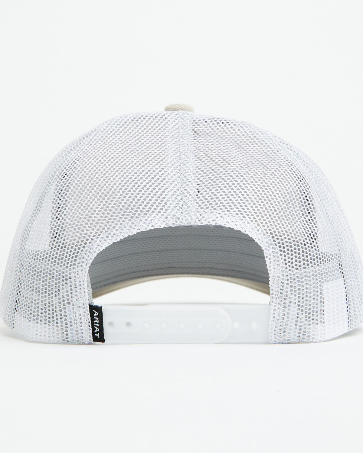 Image #3 - Ariat Men's Southwestern Logo Ball Cap, White, hi-res