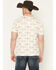 Image #4 - RANK 45&reg; Men's Shoot All Over Southwestern Print Short Sleeve Button-Down Polo, Oatmeal, hi-res