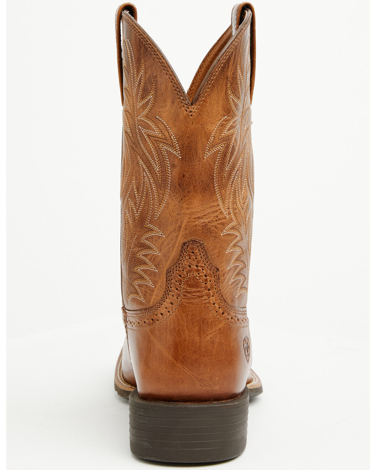 Image #5 - Ariat Men's Sport Performance Western Boots - Broad Square Toe, Tan, hi-res