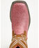 Image #6 - Shyanne Girls' Avery Glitter Western Boots - Broad Square Toe, Pink, hi-res