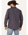 Image #4 - Moonshine Spirit&reg; Men's Geo Print Long Sleeve Snap Western Shirt, Purple, hi-res