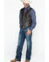 Image #6 - Scully Men's Lamb Leather Vest, Brown, hi-res