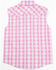 Image #3 - Shyanne Toddler Girls Dobby Striped Western Pearl Snap Shirt, Grape, hi-res