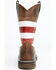 Image #5 - Laredo Men's Hancock Western Boots - Broad Square Toe, Brown, hi-res