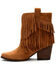 Image #3 - Matisse Women's Logan Saddle Western Boots - Pointed Toe, Cognac, hi-res