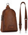 Image #3 - Wrangler Women's Sling Bag , Lt Brown, hi-res