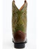 Image #5 - RANK 45® Boys' Kasey Western Boots - Broad Square Toe , Green, hi-res