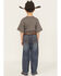 Image #3 - Cody James Little Boys' Wolfstooth Medium Wash Relaxed Bootcut Stretch Denim Jeans, Medium Wash, hi-res