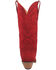 Image #5 - Dingo Women's Out West Suede Western Boots - Snip Toe, Red, hi-res