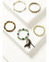 Image #1 - Shyanne Women's Desert Boheme Bracelet Set - 5 Pieces, Gold, hi-res