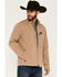 Image #2 - RANK 45&reg; Men's Richwood Softshell Jacket - Tall, Khaki, hi-res