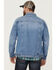 Image #4 - Moonshine Spirit&reg; Men's Button-Down Unlined Denim Trucker Jacket, Medium Wash, hi-res