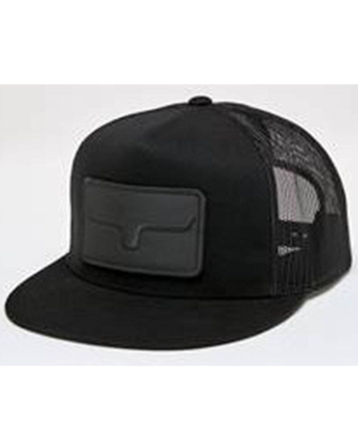 Kimes Ranch Men's Banner Ventilated Mesh Trucker Cap, Black, hi-res