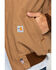 Image #5 - Carhartt Men's FR Duck Active Hooded Jacket, Carhartt Brown, hi-res