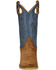 Image #4 - Smoky Mountain Boys' Whichita Western Boots - Square Toe, Brown/blue, hi-res