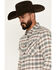 Image #2 - Pendleton Men's Burnside Plaid Print Long Sleeve Button-Down Flannel Shirt, Grey, hi-res