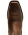 Image #6 - Ariat Men's Booker Ultra Chelsea Boots - Square Toe, Brown, hi-res