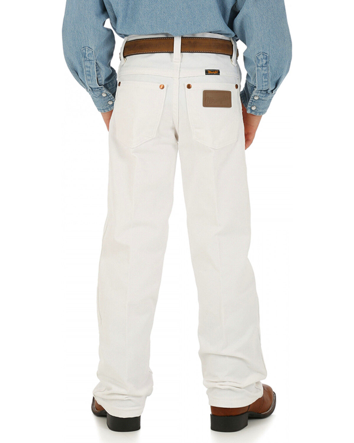 Wrangler Boys' 13MWB Original Cowboy Cut Jeans, No Color, hi-res