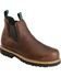 Image #2 - Georgia Men's Waterproof Romeo Casual Work Boots, Brown, hi-res