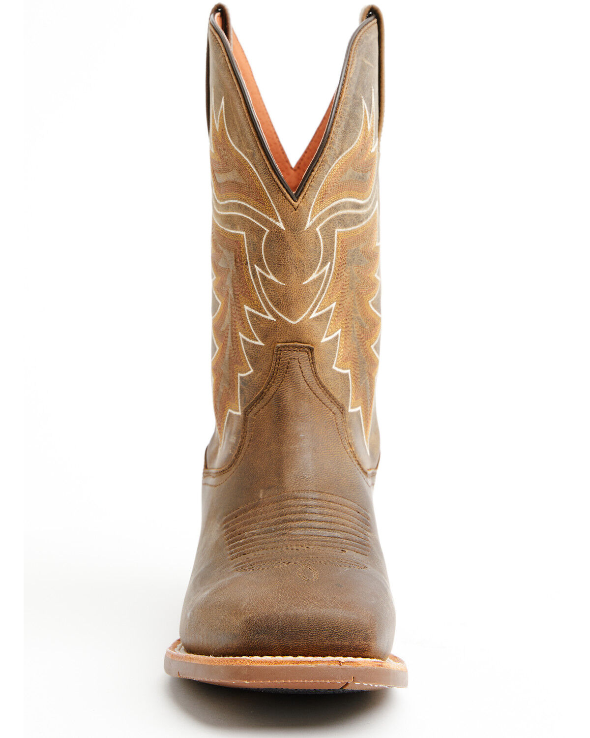 Image #4 - Dan Post Men's Morris Performance Western Boots - Broad Square Toe, Tan, hi-res