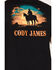 Image #3 - Cody James Men's Sunset Rider Short Sleeve Graphic T-Shirt, Black, hi-res