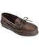 Image #1 - Men's Minnetonka Moosehide Classic Moccasins - XL, Chocolate, hi-res