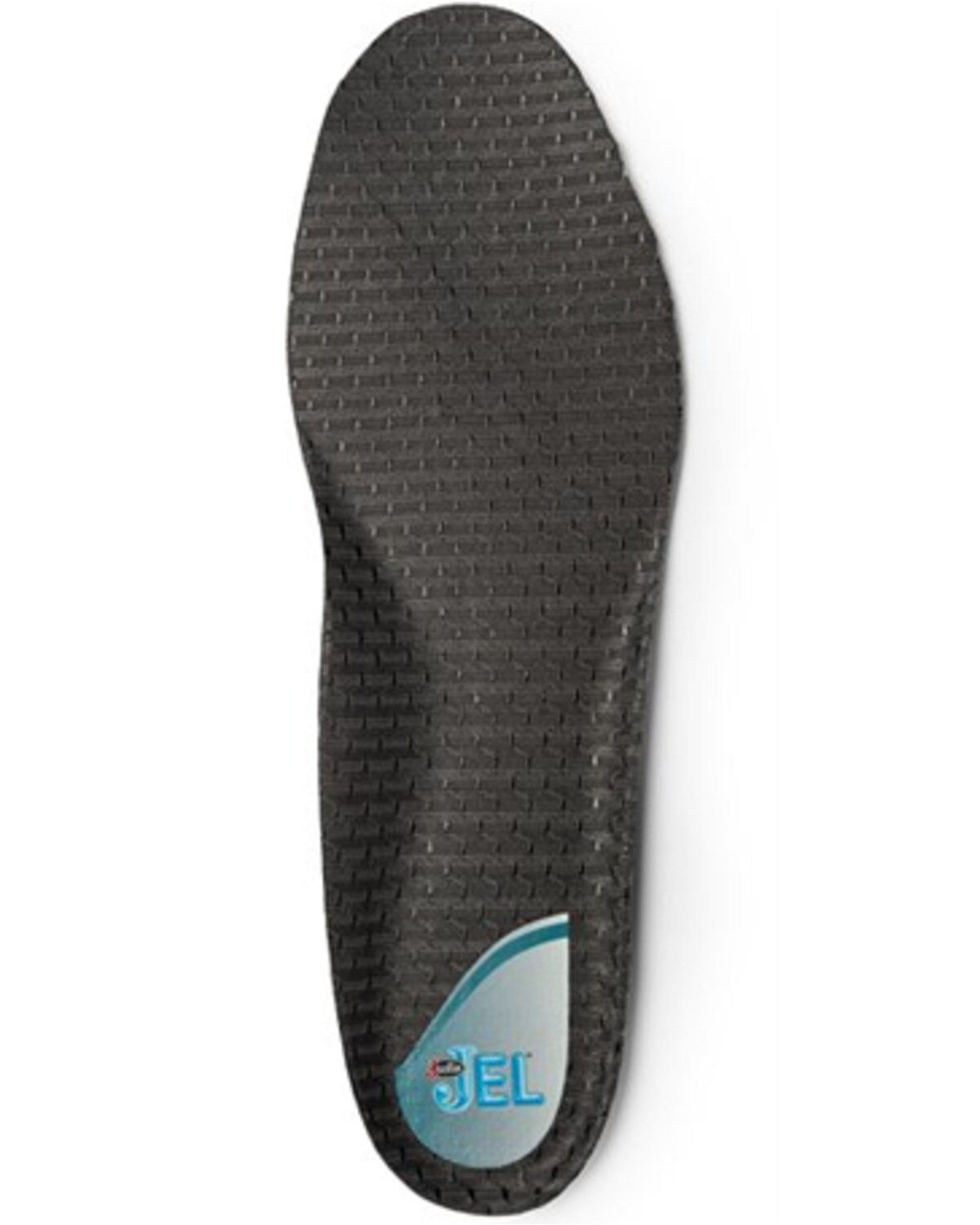 Image #1 - Justin Charcoal Jel Cushioning Round Toe Insoles, Charcoal, hi-res