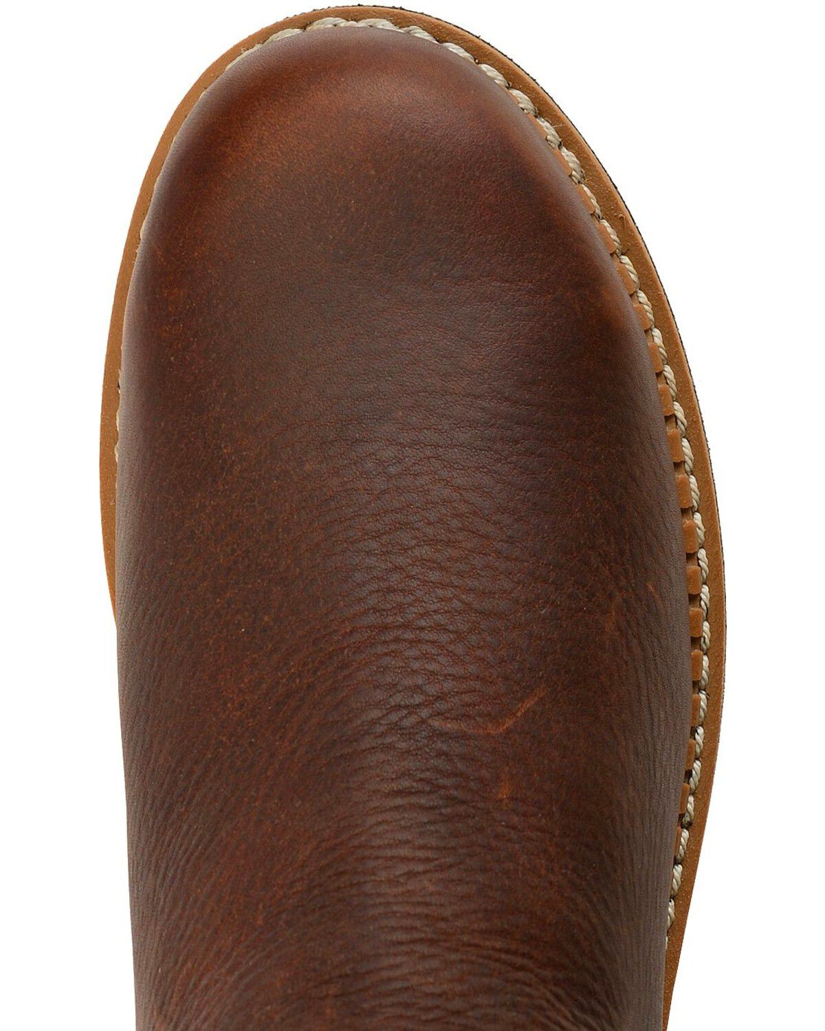 Image #6 - Georgia Boot Men's Romeo Waterproof Slip-On Work Shoes - Steel Toe, Brown, hi-res