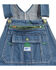 Image #2 - Liberty Men's Stonewashed Denim Bib Overalls, Indigo, hi-res