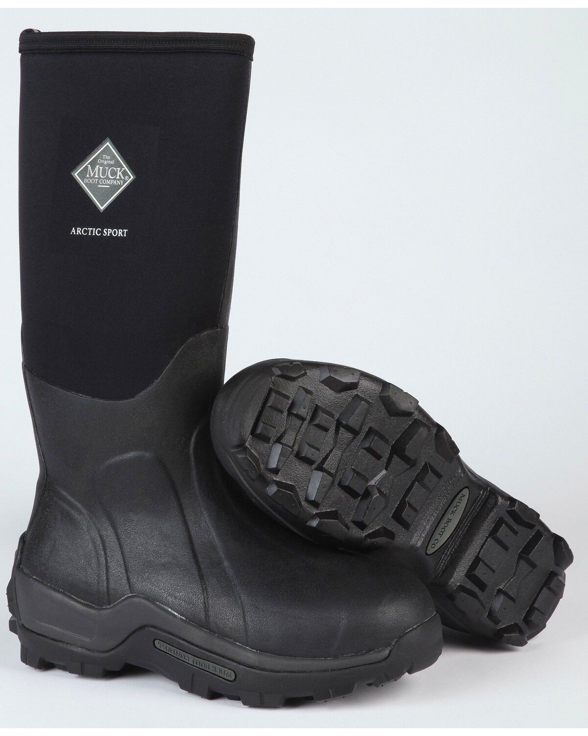 Muck Men's Black Arctic Sport Hi Boots, Black, hi-res