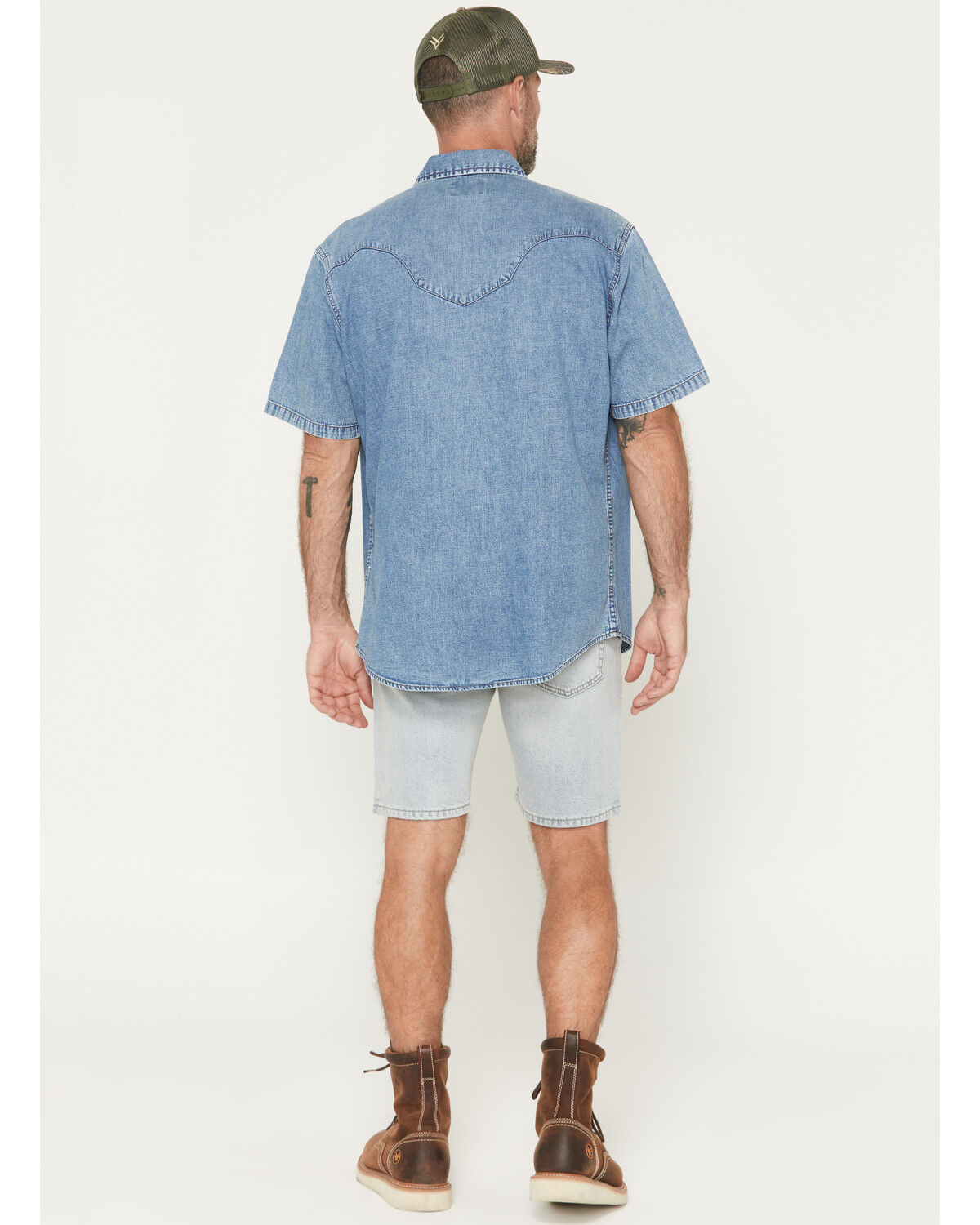 Image #3 - Levi's Men's 405 Need A Moment Light Wash 10" Stretch Denim Shorts, Light Wash, hi-res