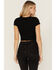 Image #4 - Boot Barn Women's Logo Short Sleeve Graphic Baby Tee, Black, hi-res