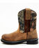 Image #3 - Cody James Boys' Real Tree Camo Work Boot - Round Toe, Brown, hi-res