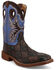 Image #1 - Twisted X Men's Tech X™ Exotic Ostrich Performance Western Boots - Broad Square Toe, Brown, hi-res