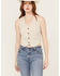 Image #1 - Levi's Women's Jaylah Cropped Vest , Tan, hi-res