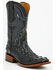 Image #1 - Cody James Men's Croc Print Badlands Western Boots - Broad Square Toe, Black, hi-res