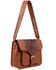 Image #2 - Scully Women's Tooled Flag Handbag, Brown, hi-res