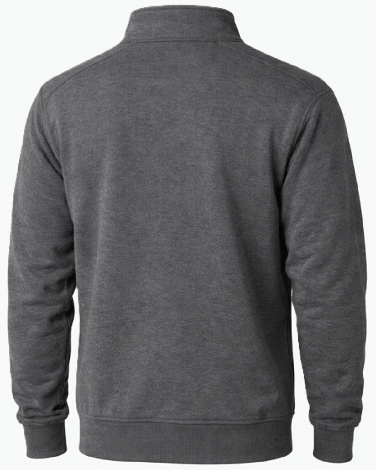 Image #2 - Forge Workwear Men's FR Solid 1/4 Zip Work Pullover, Charcoal, hi-res