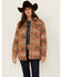 Image #1 - Wrangler Retro Women's Southwestern Shacket, Brown, hi-res