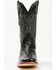 Image #4 - Tanner Mark Men's Lufkin Tall Western Boots - Broad Square Toe, Black, hi-res