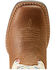 Image #4 - Ariat Boys' San Angelo VentTEK Western Boots - Broad Square Toe , Brown, hi-res